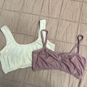 Arq Bralette Bundle - M Brown/Yellow